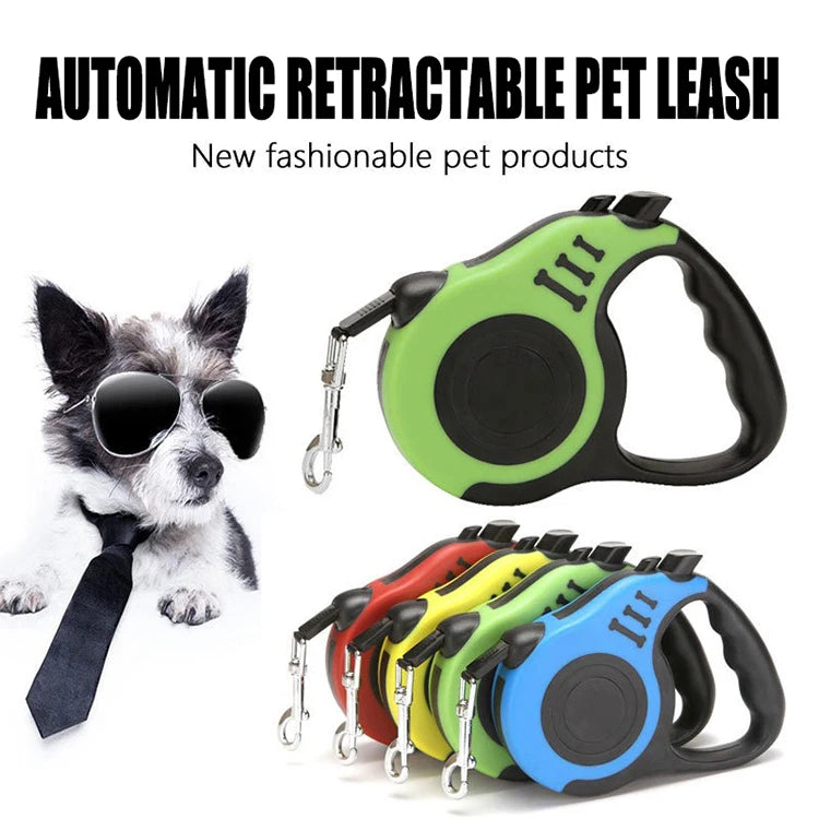 New Leash for Big Dog Retractable Leash 5 Meters Hands Free