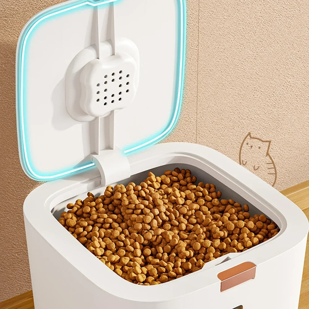 Pet Food Storage Barrel Large Storage Barrel Food Sealed Moisture-proof.