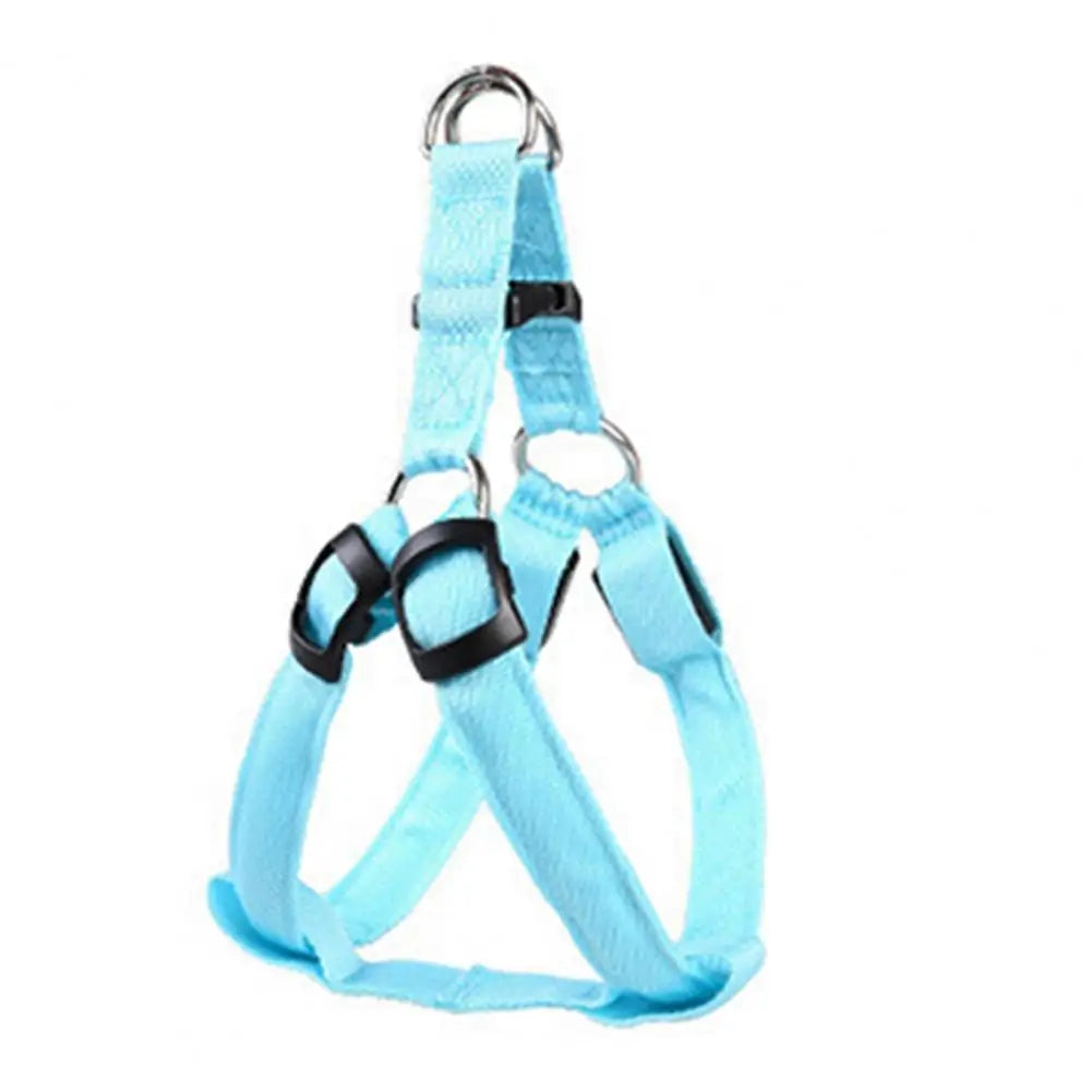 Adjustable LED Pet Harness USB Rechargeable Light Up Dog Harness