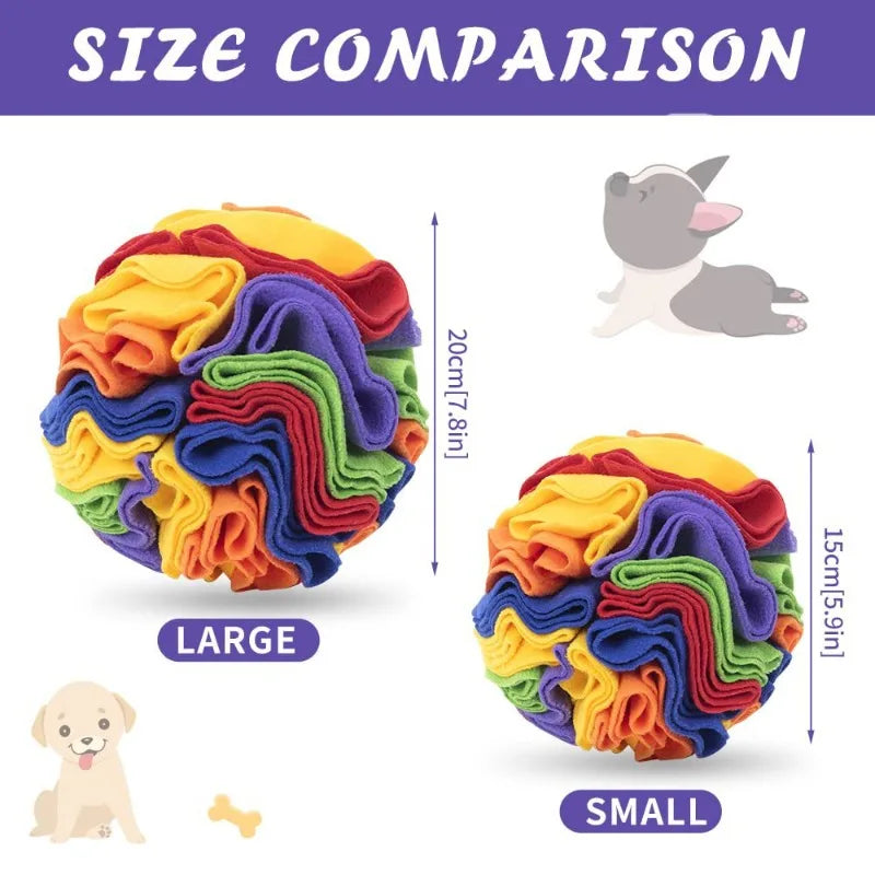 Interactive To Keep Them Busy Snuffle Ball for Small Dog
