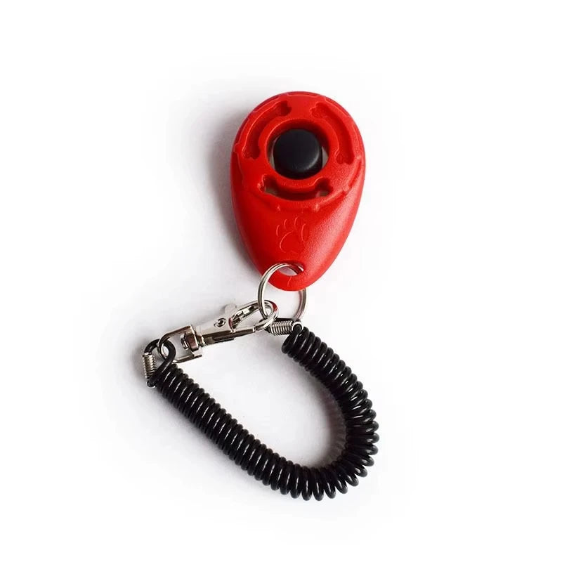 Dog Training Clicker Aid Adjustable WristStrap Sound.