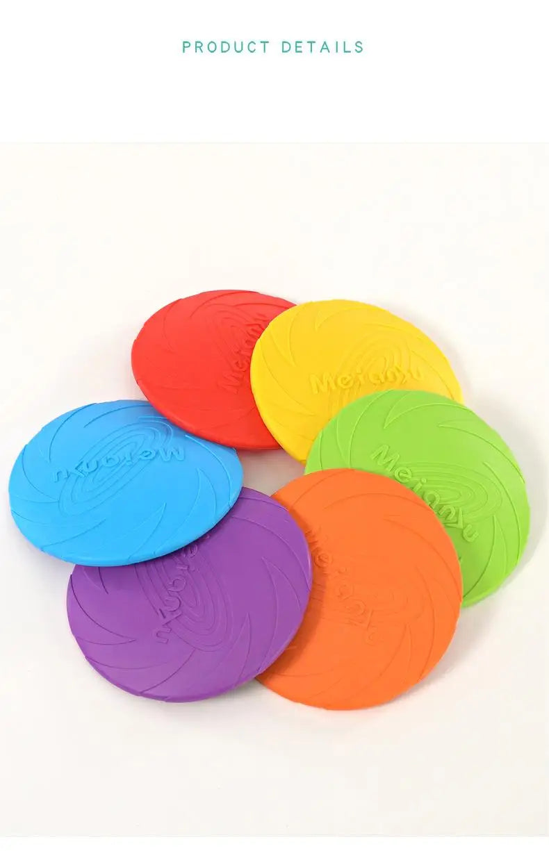 Bite Resistant Flying Disc Toys For Dog Multifunction