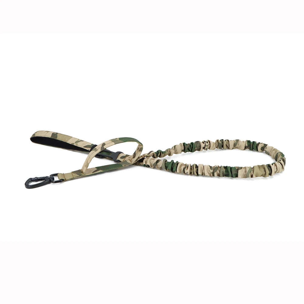Military Adjustable Leash Quick Release Elastic Rope.