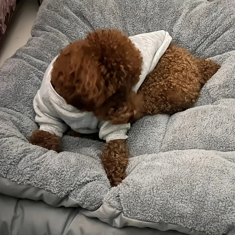 Oversized Plush Dog Bed Sofa Crate Pad Ultra Soft