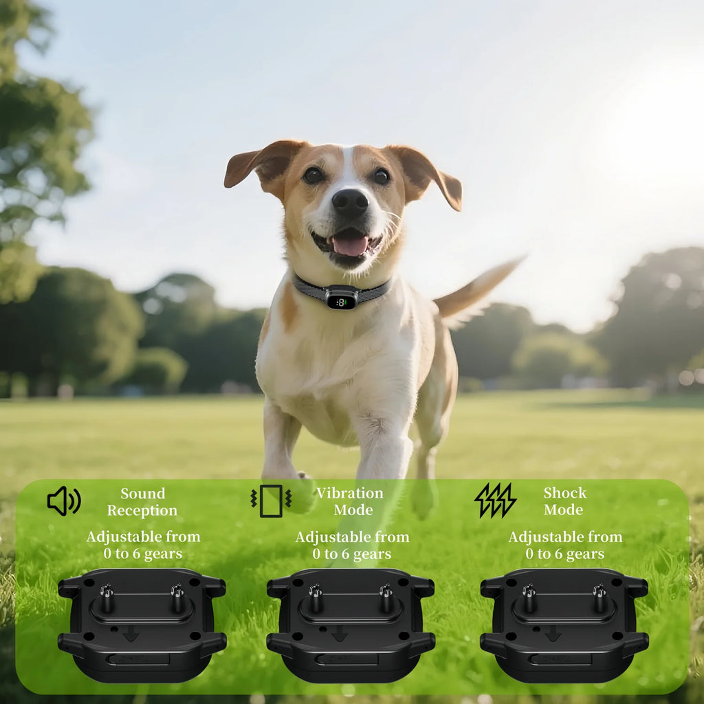 Waterproof Dog Bark Collar,Rechargeable Anti-Bark Collar For Dog.