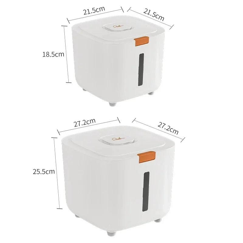 Pet Food Storage Barrel Large Storage Barrel Food Sealed Moisture-proof.