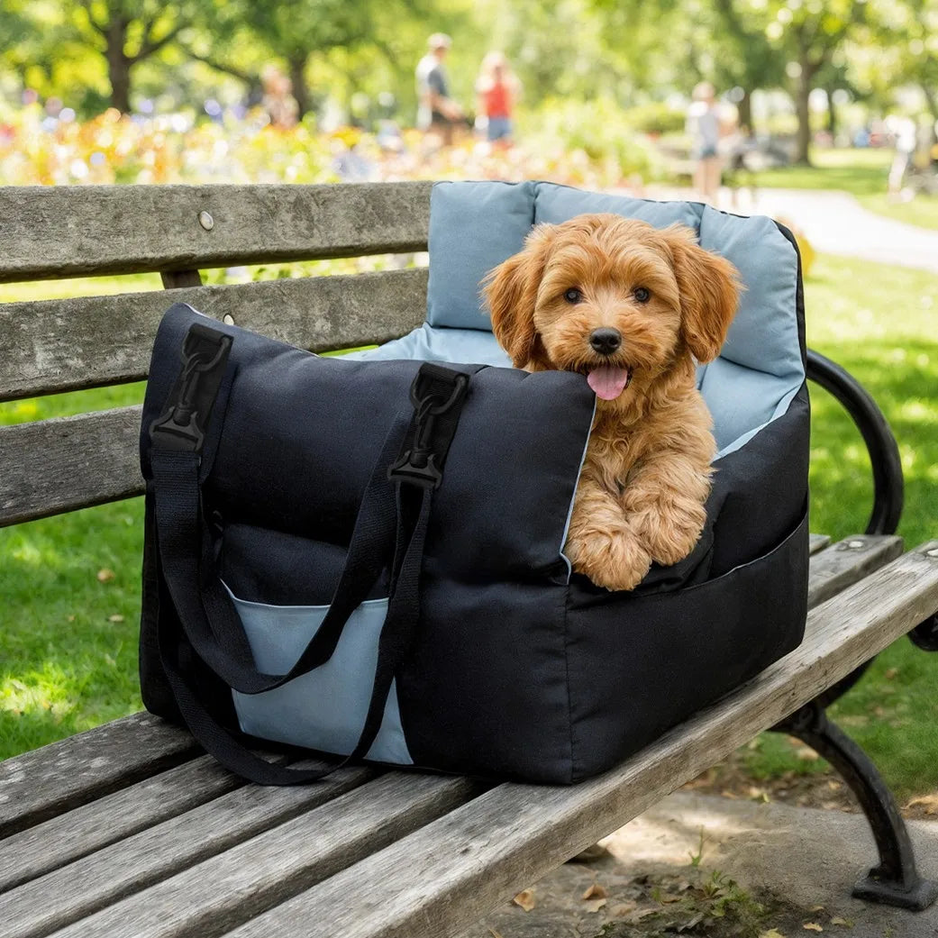 Portable Dog Car Seat Pet Puppy Booster Travel Bed