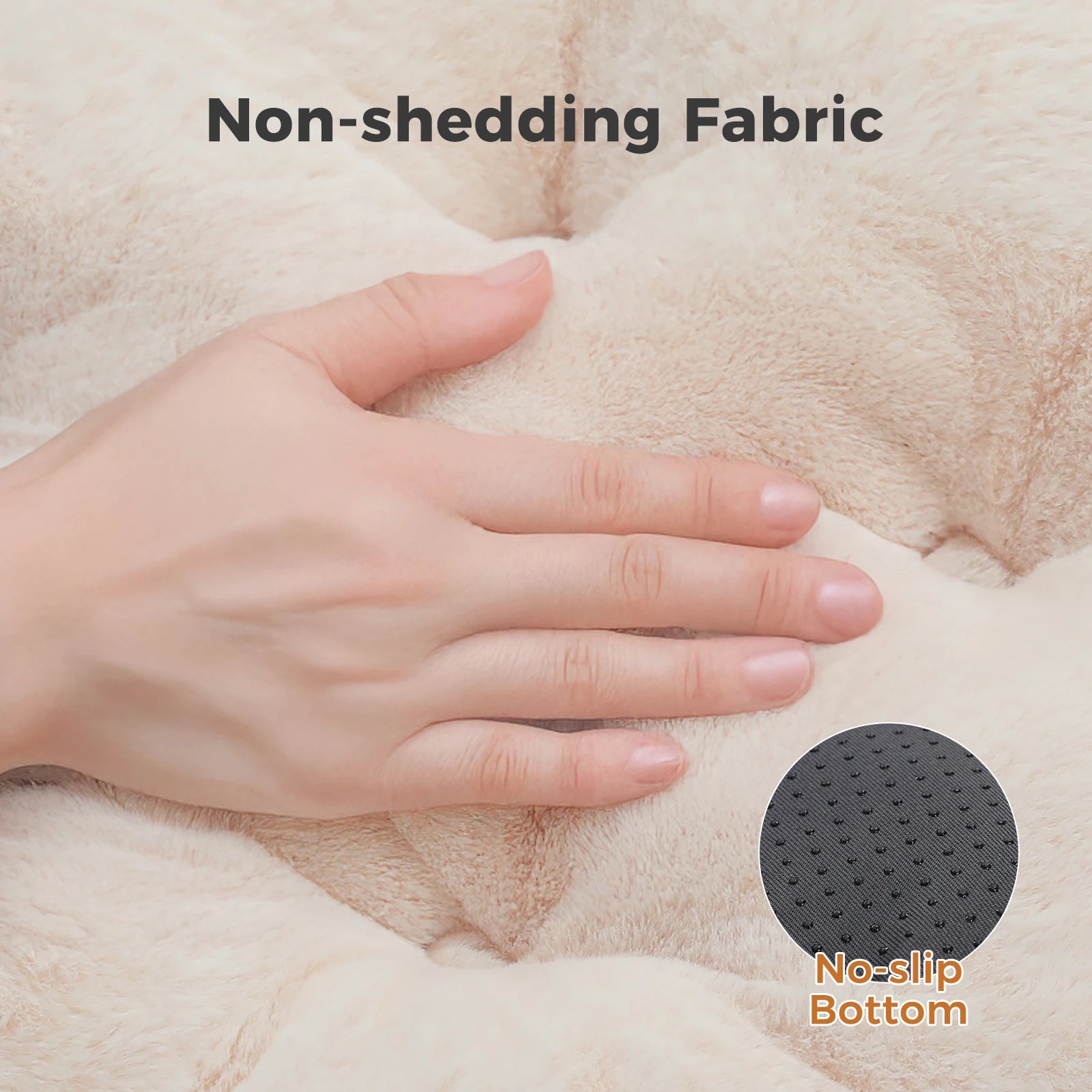 Dog Bed for Medium Dogs Cozy  Bed for Indoor  Washable Round Pet Bed