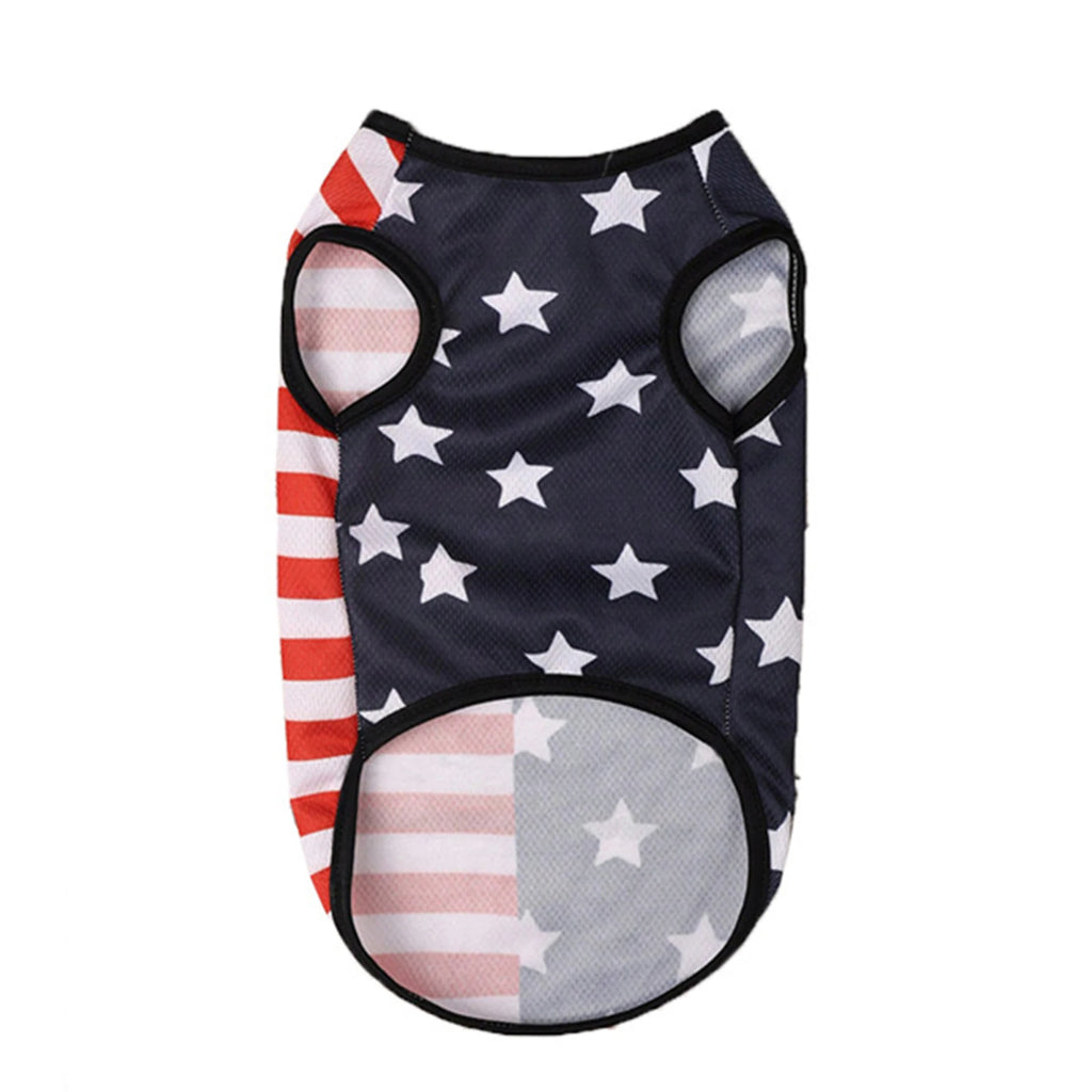 American Flag Patriotic Dog Bandana Scarf Set with Bow Tie