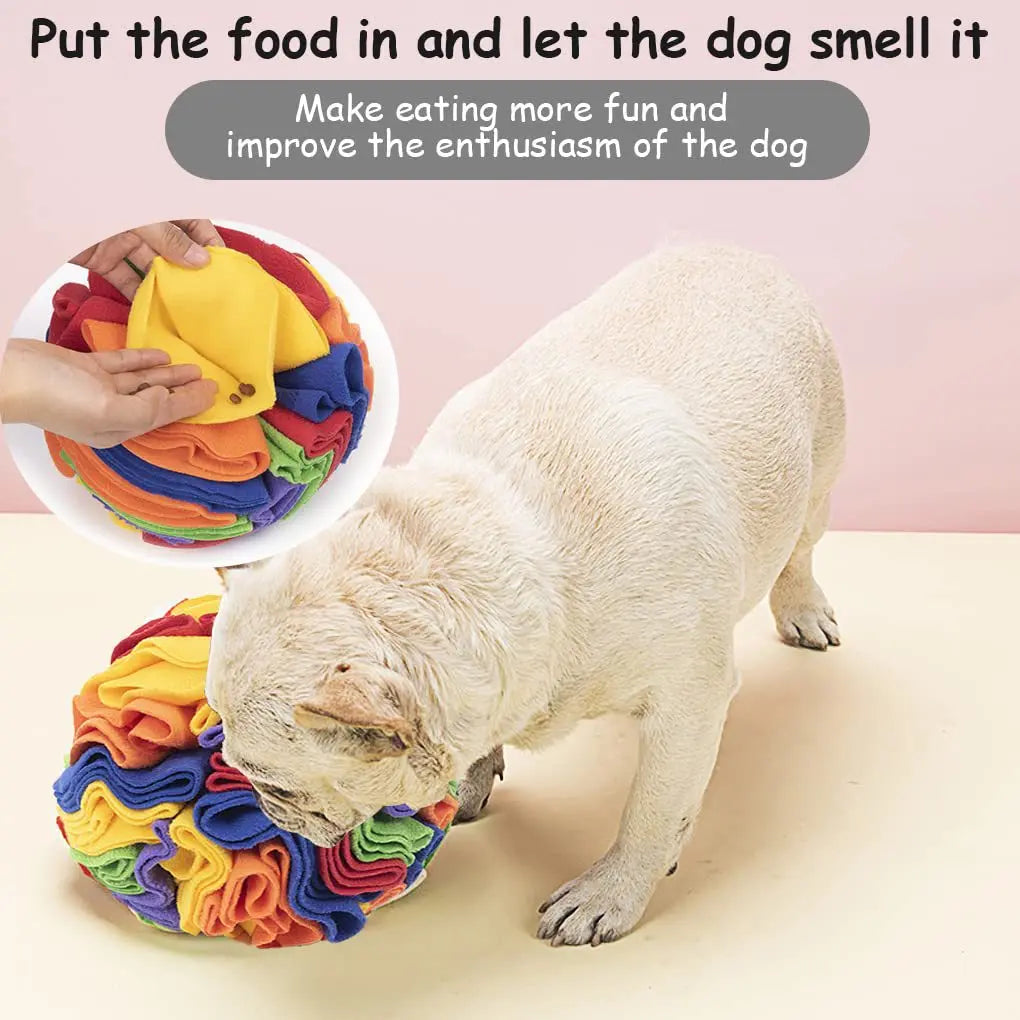 Interactive To Keep Them Busy Snuffle Ball for Small Dog