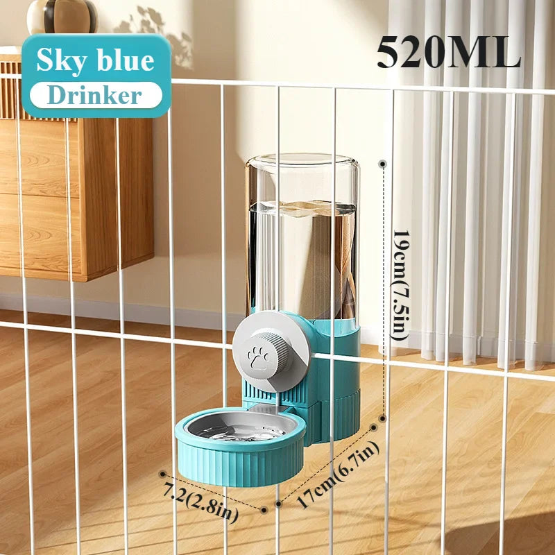 New Tepy Gravity Pet Auto Feeder Waterer