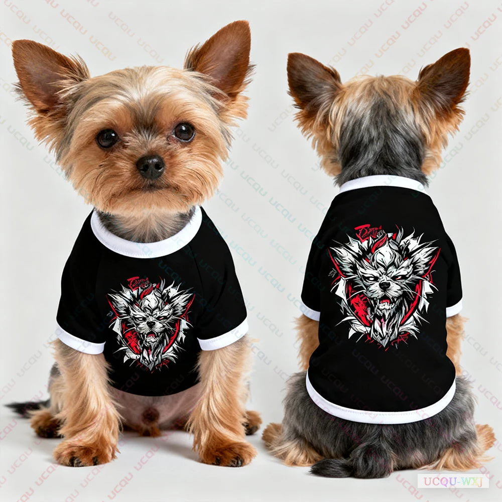 Dog T-Shirts Vest Fashion Trend Design
