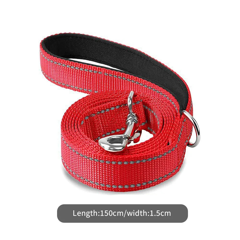 Dogs And Cats Harness Collar Lead Strap Night Reflection