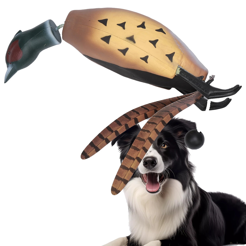 Pheasant Dummy Bumper Toy for Hunting Retriever Dog Training,H