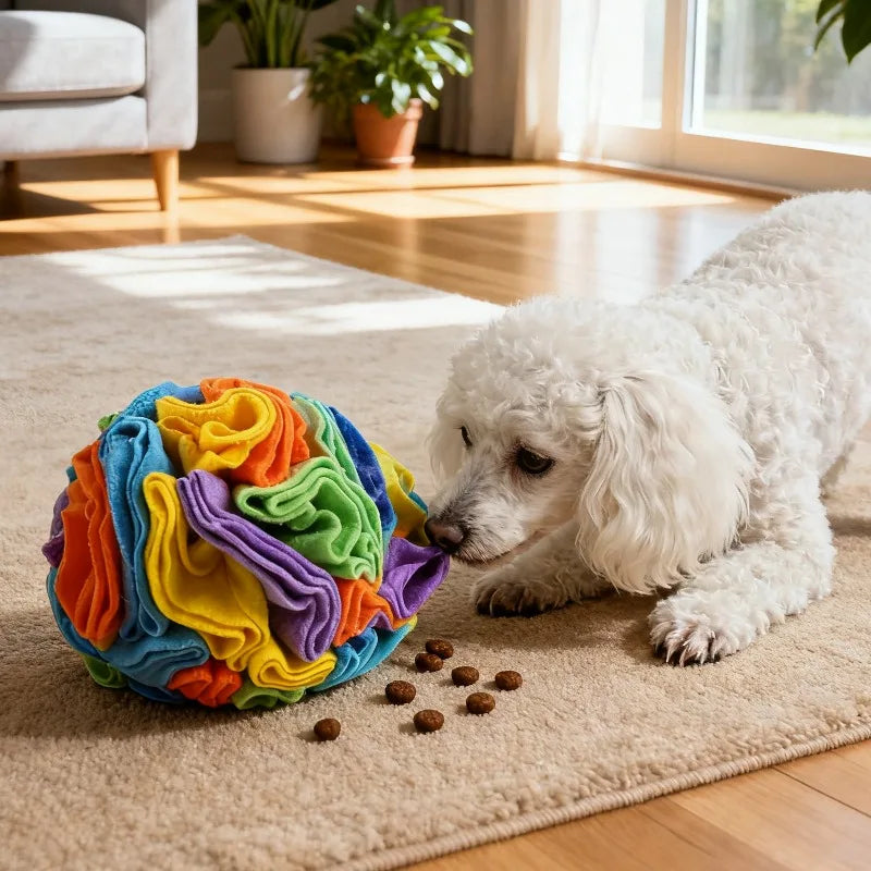 Interactive To Keep Them Busy Snuffle Ball for Small Dog
