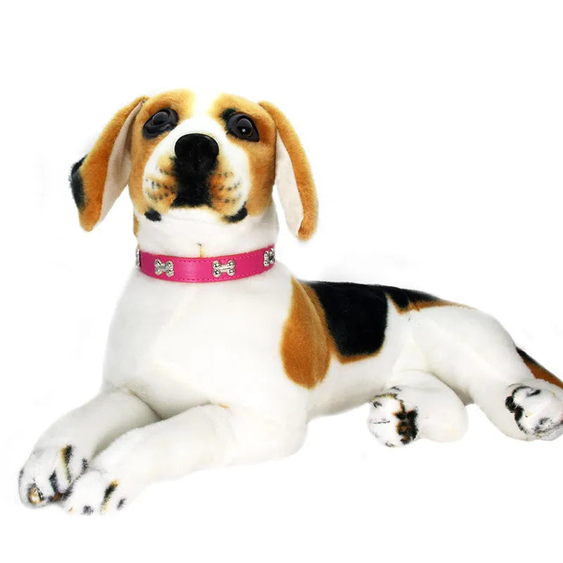 Leather Durable Pet Dog Collars for Small & Large Dog