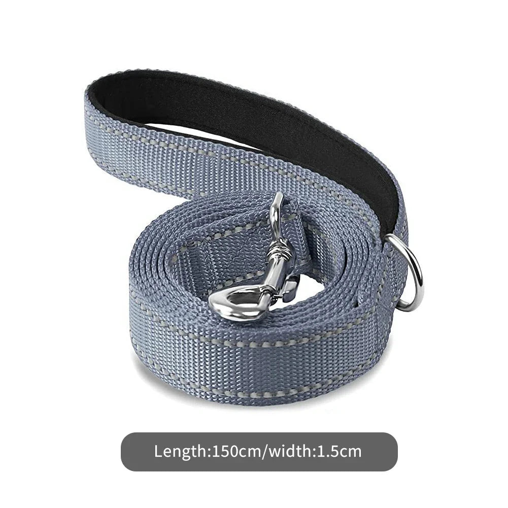 Dogs And Cats Harness Collar Lead Strap Night Reflection