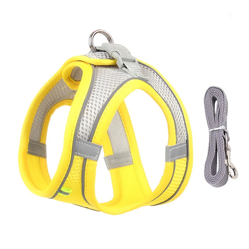 Dog Harness Leash Set for Small Dogs Adjustable