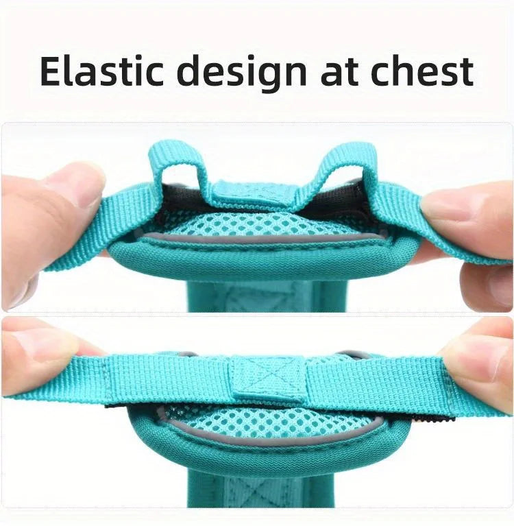 No Pull Dog Harness and Leash Set Adjustable Pet Harness Vest.