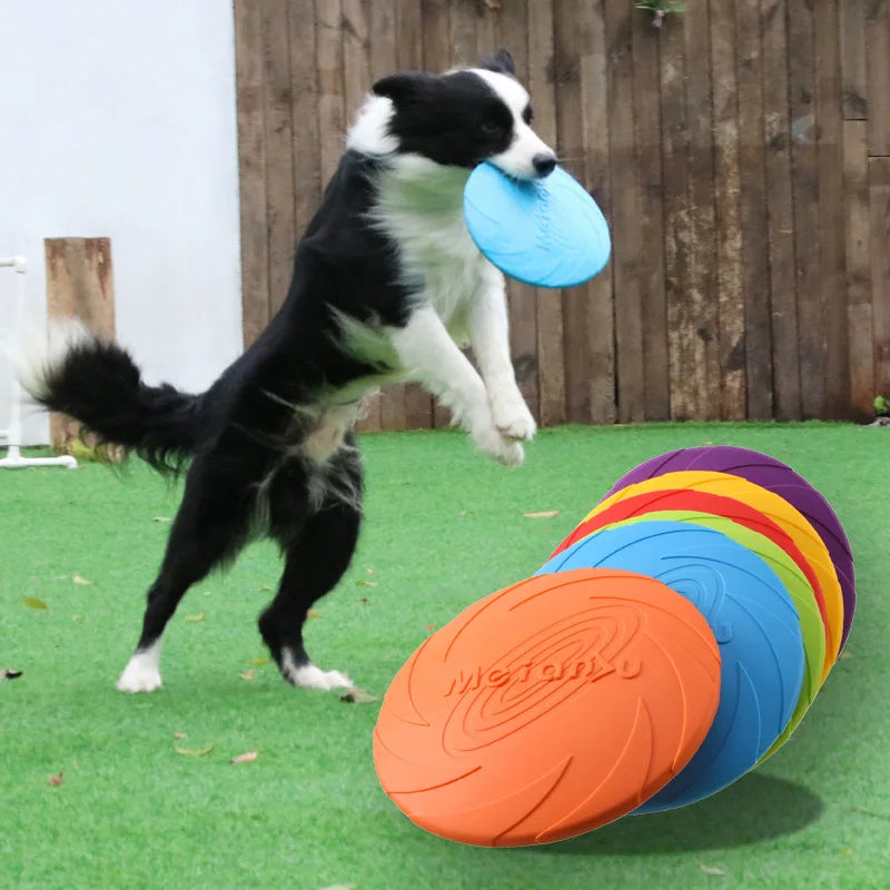 Bite Resistant Flying Disc Toys For Dog Multifunction