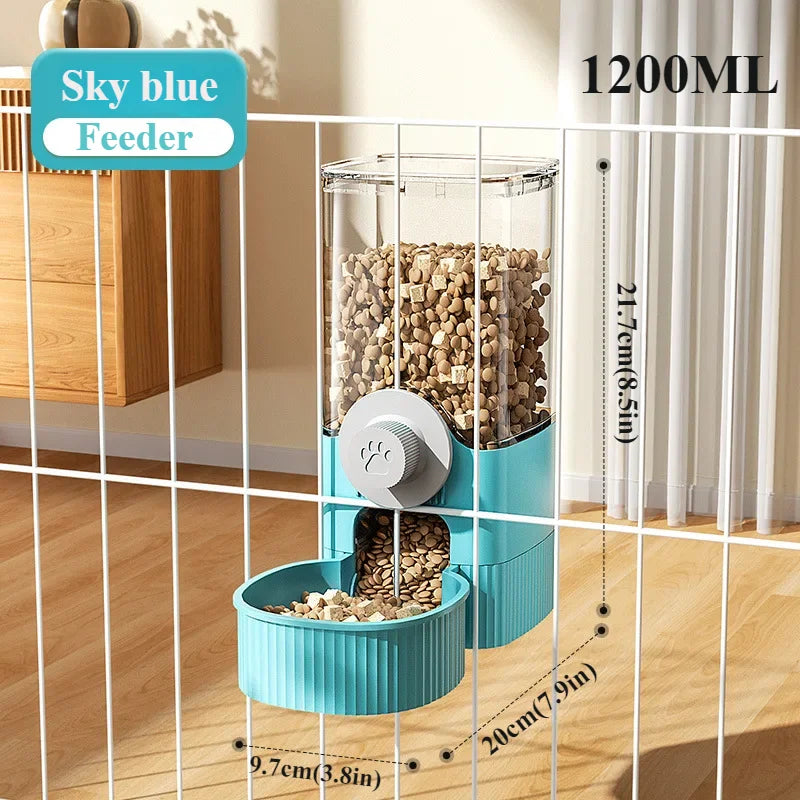 New Tepy Gravity Pet Auto Feeder Waterer