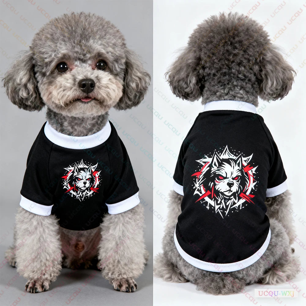 Dog T-Shirts Vest Fashion Trend Design