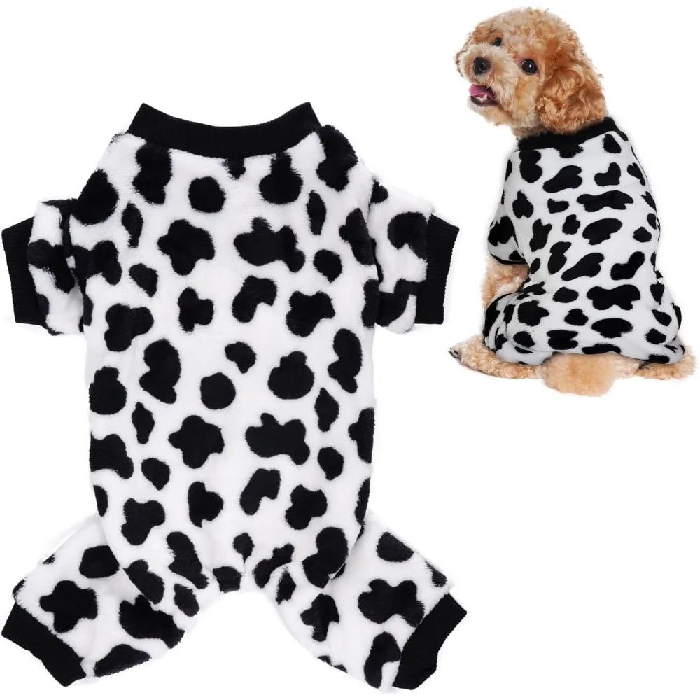 Dog 101 Dalmatian's Print Pajamas Jumpsuit for Daily Pet Wear