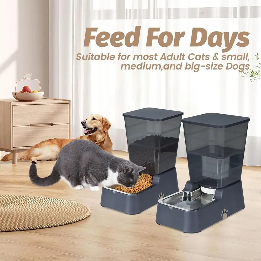 Automatic  1.4Gal Pet Waterer, Automatic Dog Water Dispenser