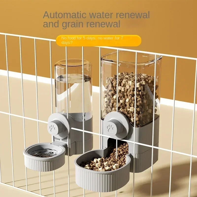 New Tepy Gravity Pet Auto Feeder Waterer