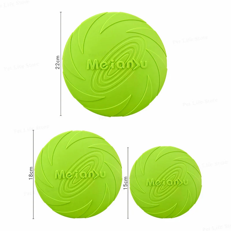 Bite Resistant Flying Disc Toys For Dog Multifunction