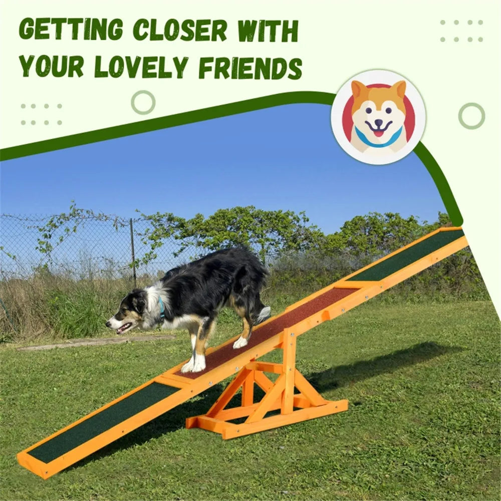 Dog Agility Seesaw - Training & Exercise Equipment for Dogs,