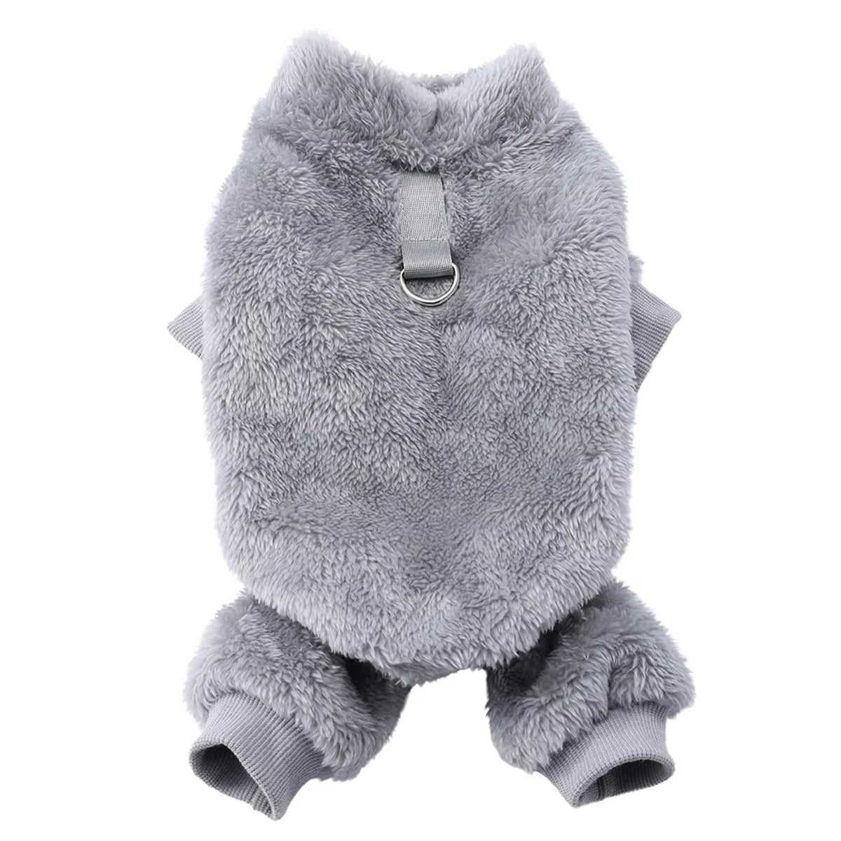 Winter Warm Pet Clothes Soft Flannel Dog Jumpsuit for Small Medium Dogs