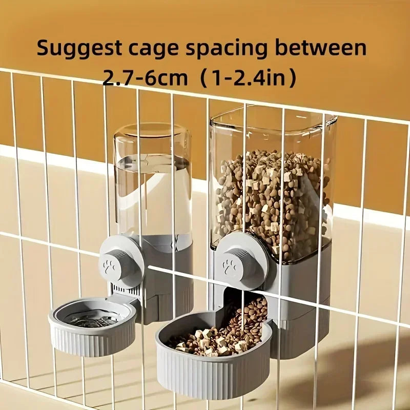New Tepy Gravity Pet Auto Feeder Waterer