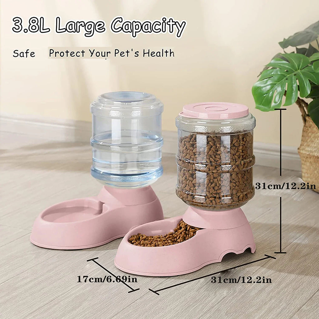 Automatic Water Dispenser Large Capacity Pet Feeder and Waterer