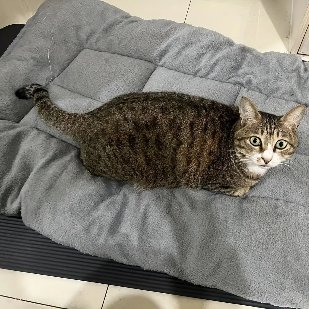 Oversized Plush Dog Bed Sofa Crate Pad Ultra Soft