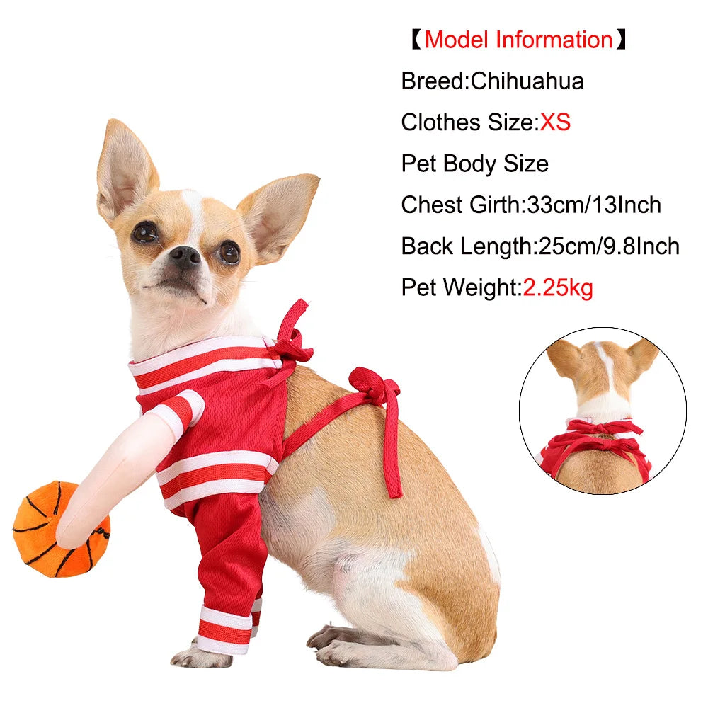 Funny Basketball Cosplay Pet Costume